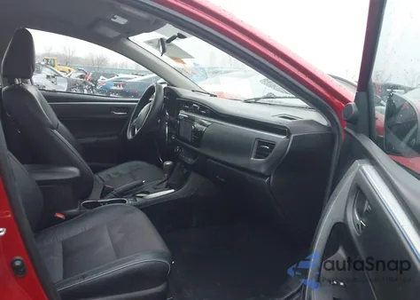 2015 Toyota Corolla S Plus z USA, uszkodzony, nr VIN 2T1BURHE6FC251248